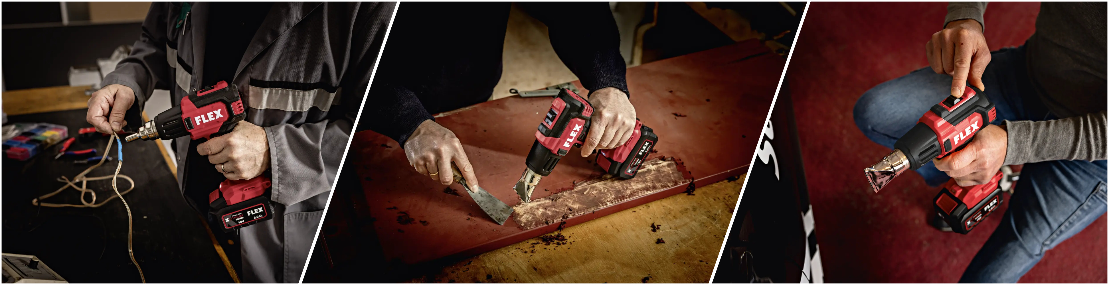 Pistolet à air chaud à batterie :: Autres appareils à batterie :: 18V :: Machines à batterie :: Machines